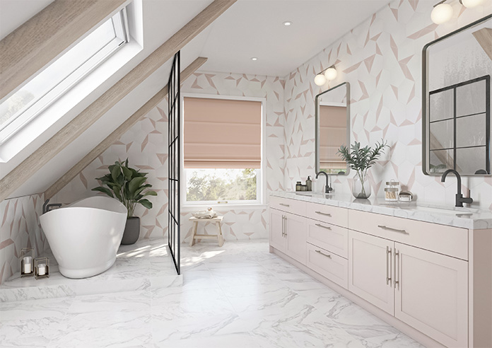 Ascot, Rose Gold - Roman Blind - Image 6